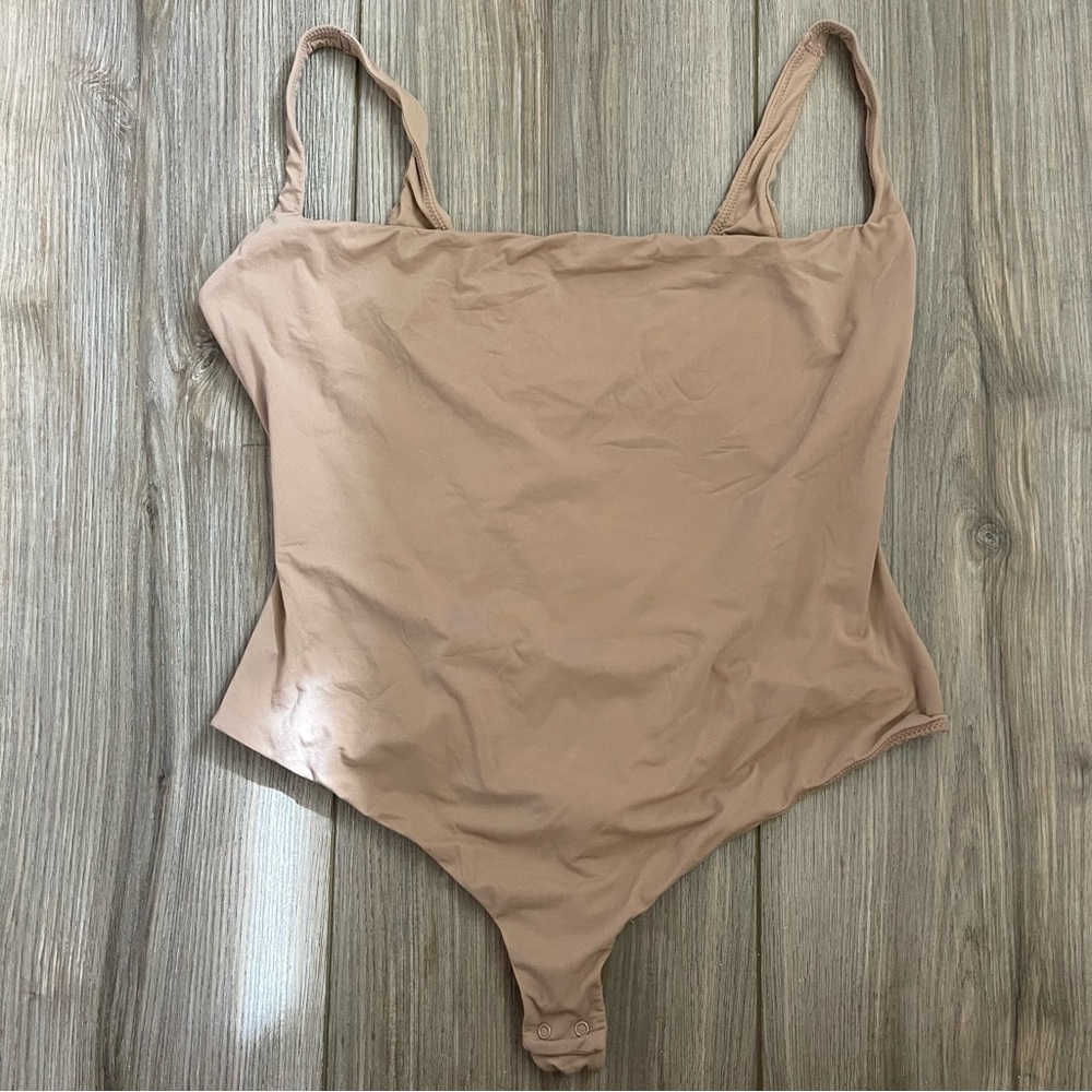 SKIMS Fits Everybody Square Neck Bodysuit, Size 2x